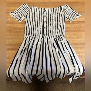 J for Justify Off The Shoulder Romper